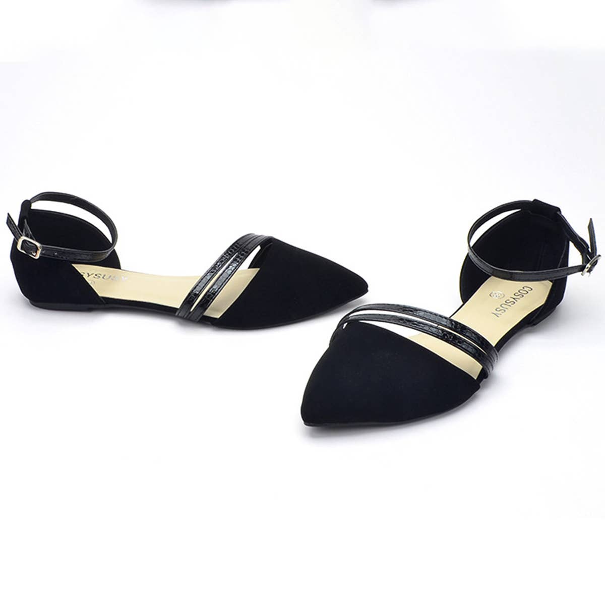 WOMEN POINTED FLAT SANDALS
