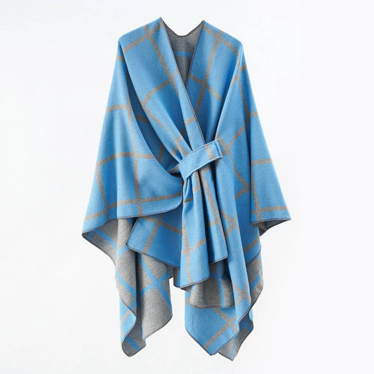 NEW FASHION SHAWL PLAID DUAL-PURPOSE SIMPLE SHAWL