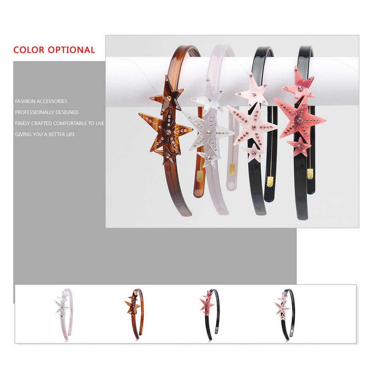 ACETATE STAR HEADBAND WITH DIAMONDS_CWAHA4374