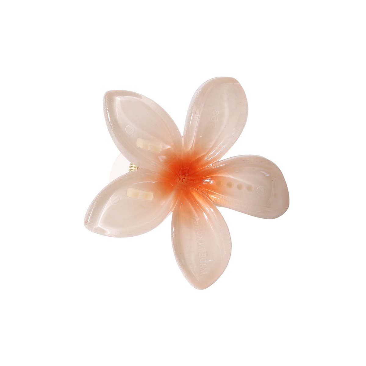 Egg Flower Duckbill Hair Clip Vacation Accessory