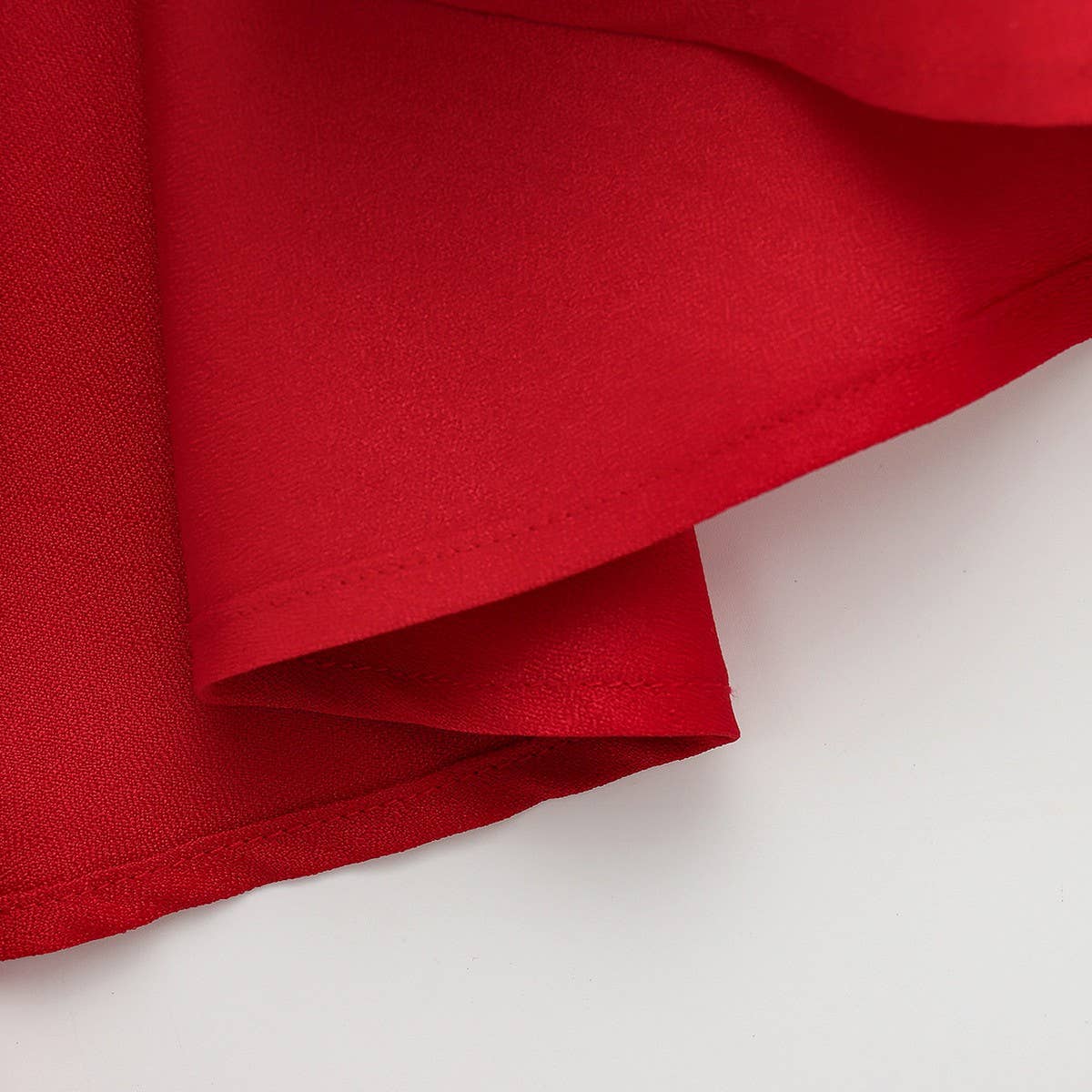 Women's Elegant Cape Sleeve Short Dress