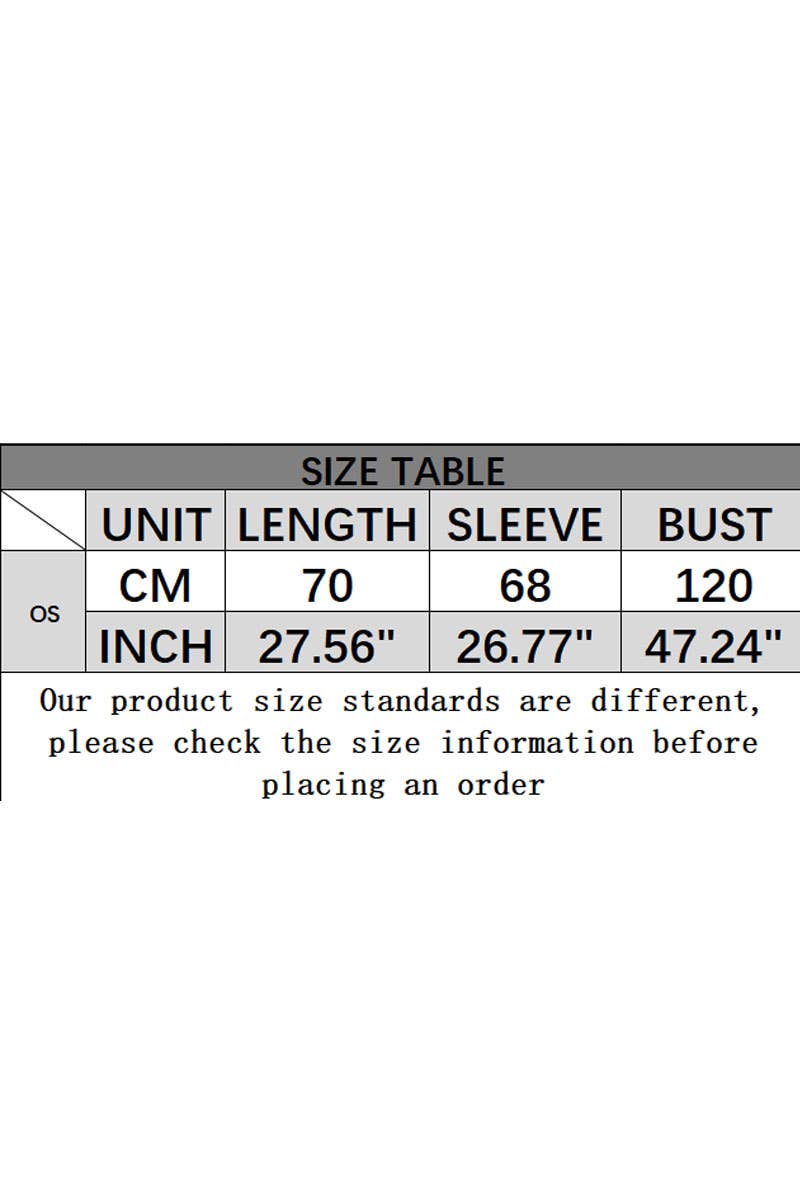 CWOSWL07745_2025 STREET PRINT COLLARED KNIT CARDIGAN SWEATER