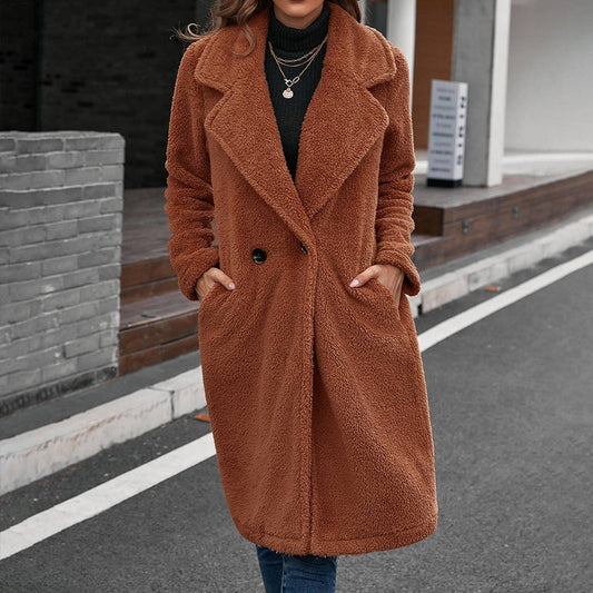 TEMPERAMENT COMMUTER SINGLE-BREASTED LAPEL COAT