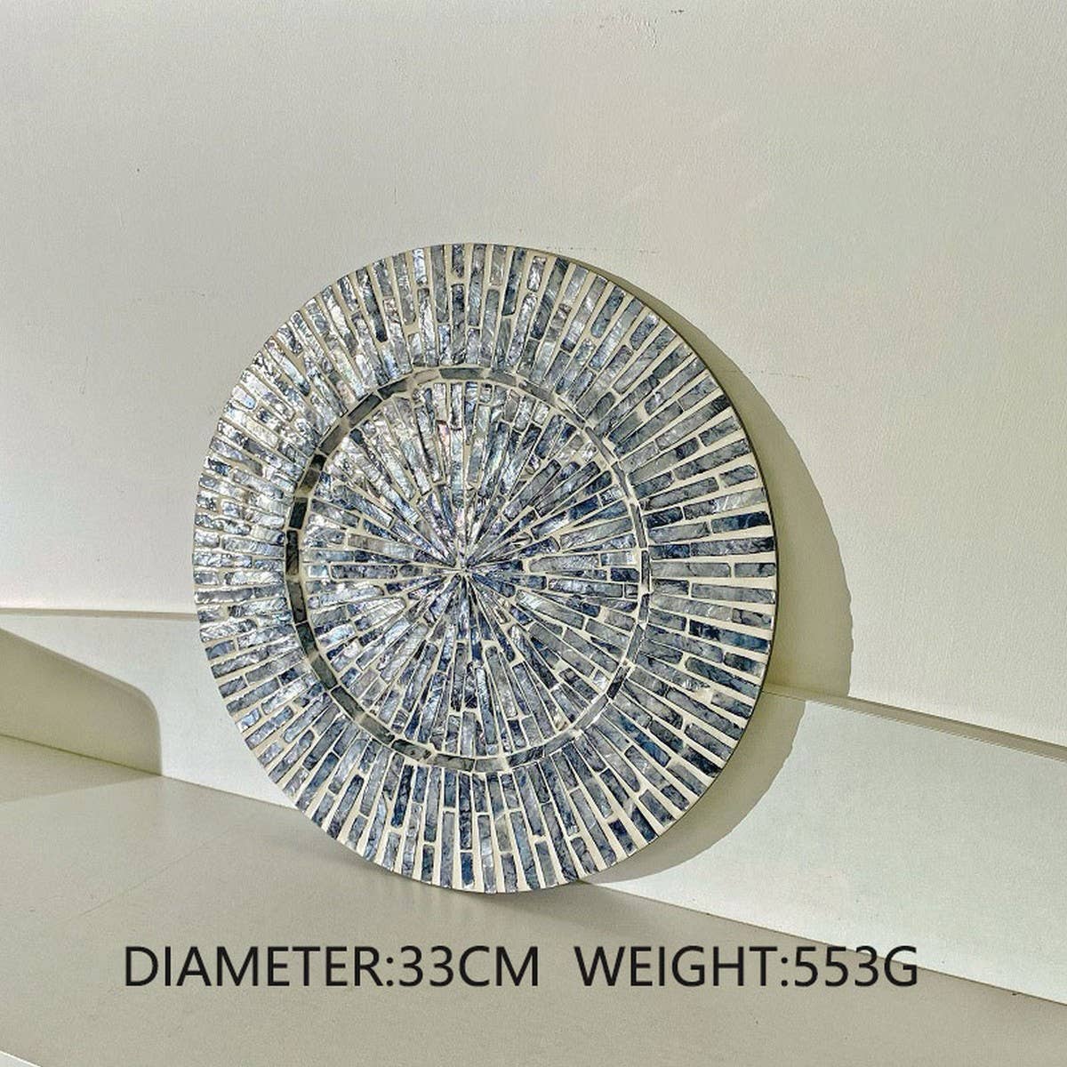 CREATIVE COLORFUL SHELL ROUND PAD INSULATION PAD