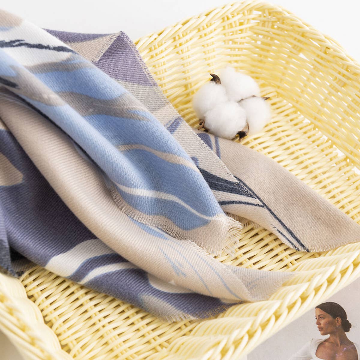 Fresh Colorblock Scarf - Women's Winter Scarves