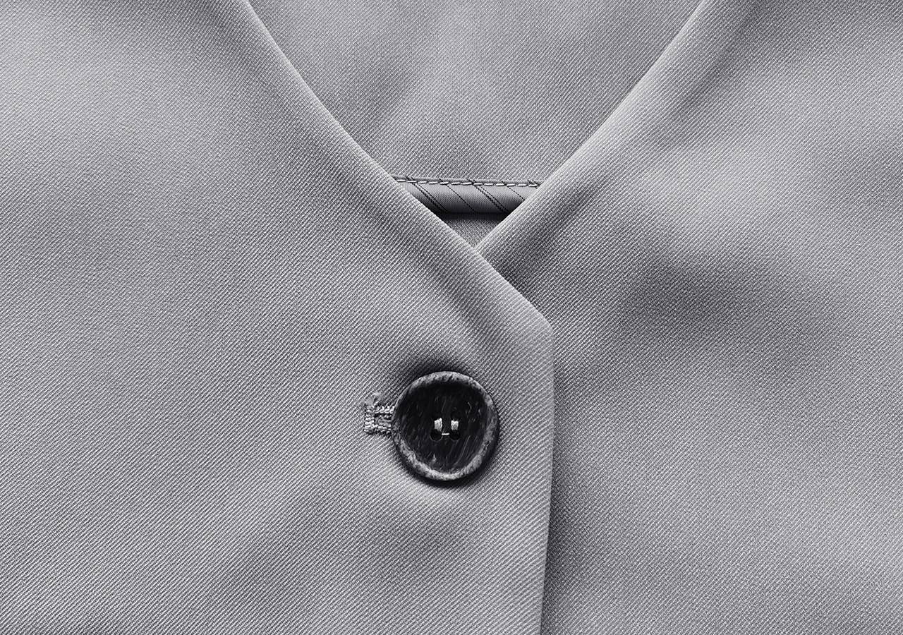 WEAR A SUIT WAISTCOAT BUTTON UP CARDIGAN TOP