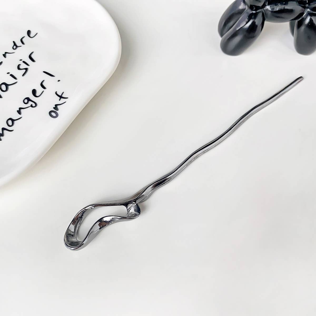 Simple metal hairpins ancient-style accessories