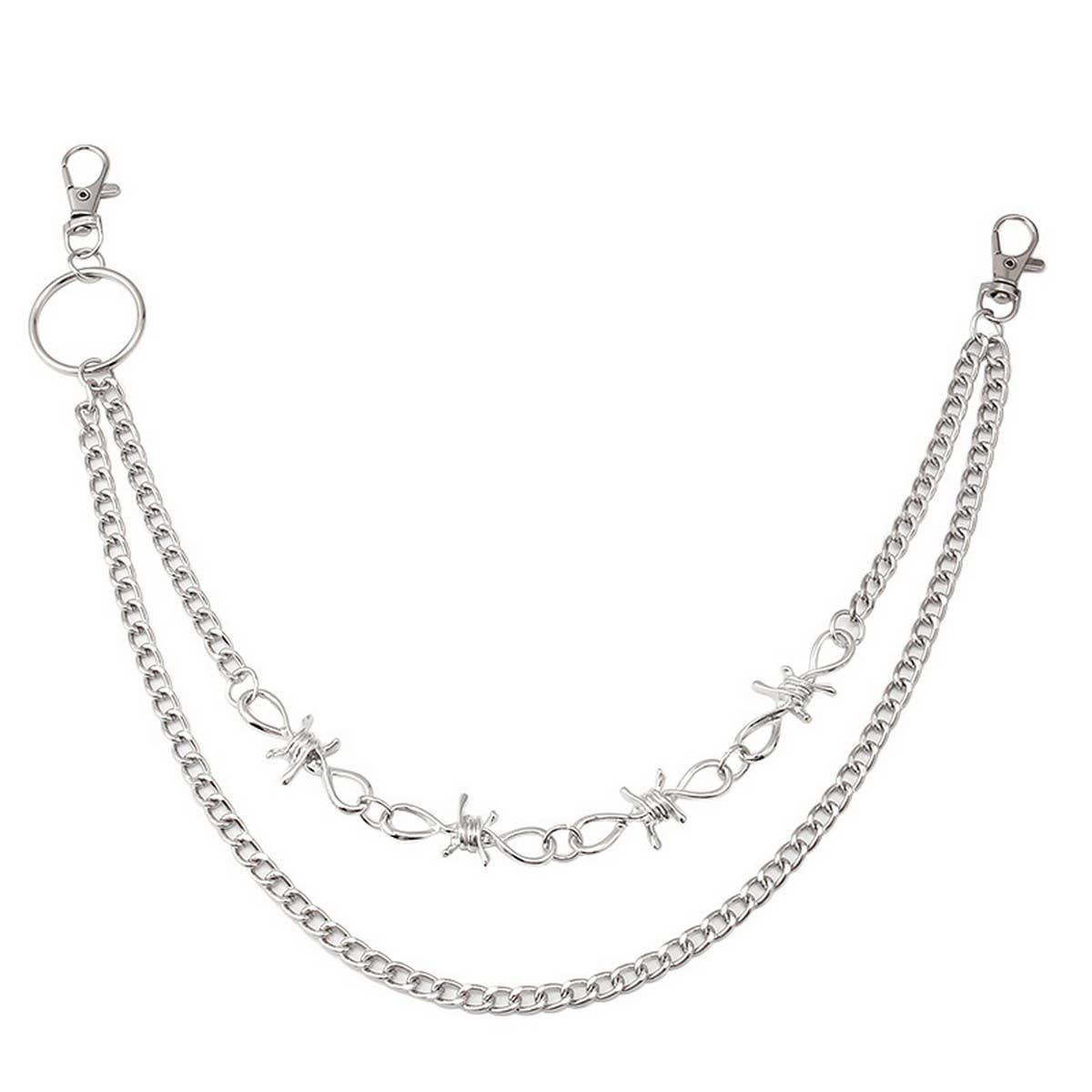 GOTHIC THORNS PANTS CHAIN CLOTHES ACCESSORY
