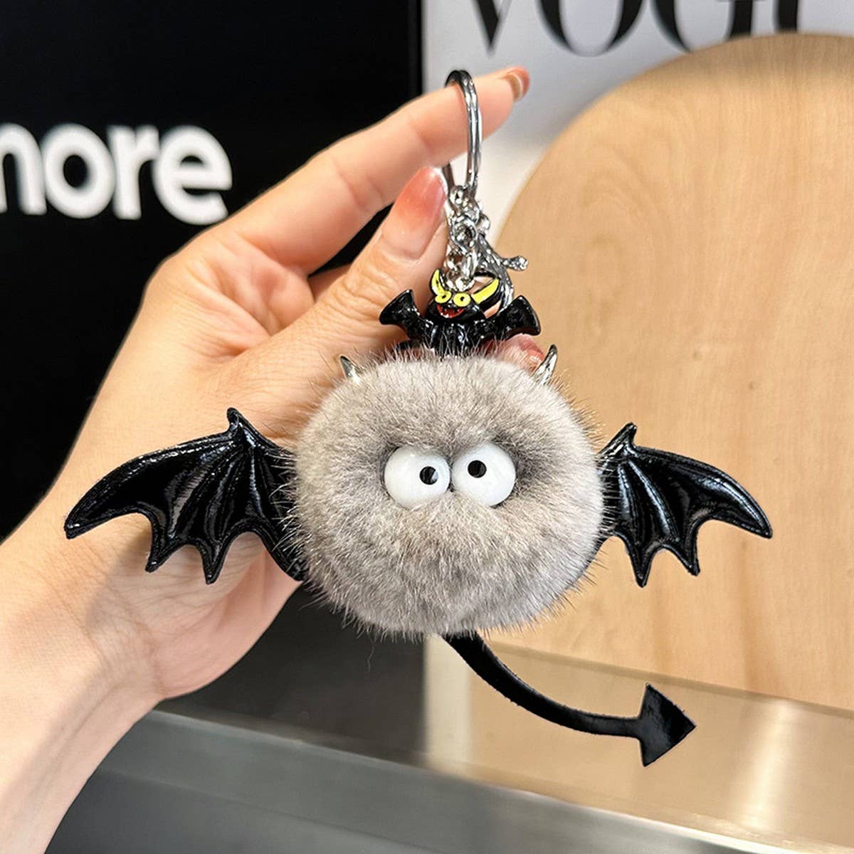 CUTE DOLL LITTLE DEVIL BAG PENDANT CAR KEYCHAIN
