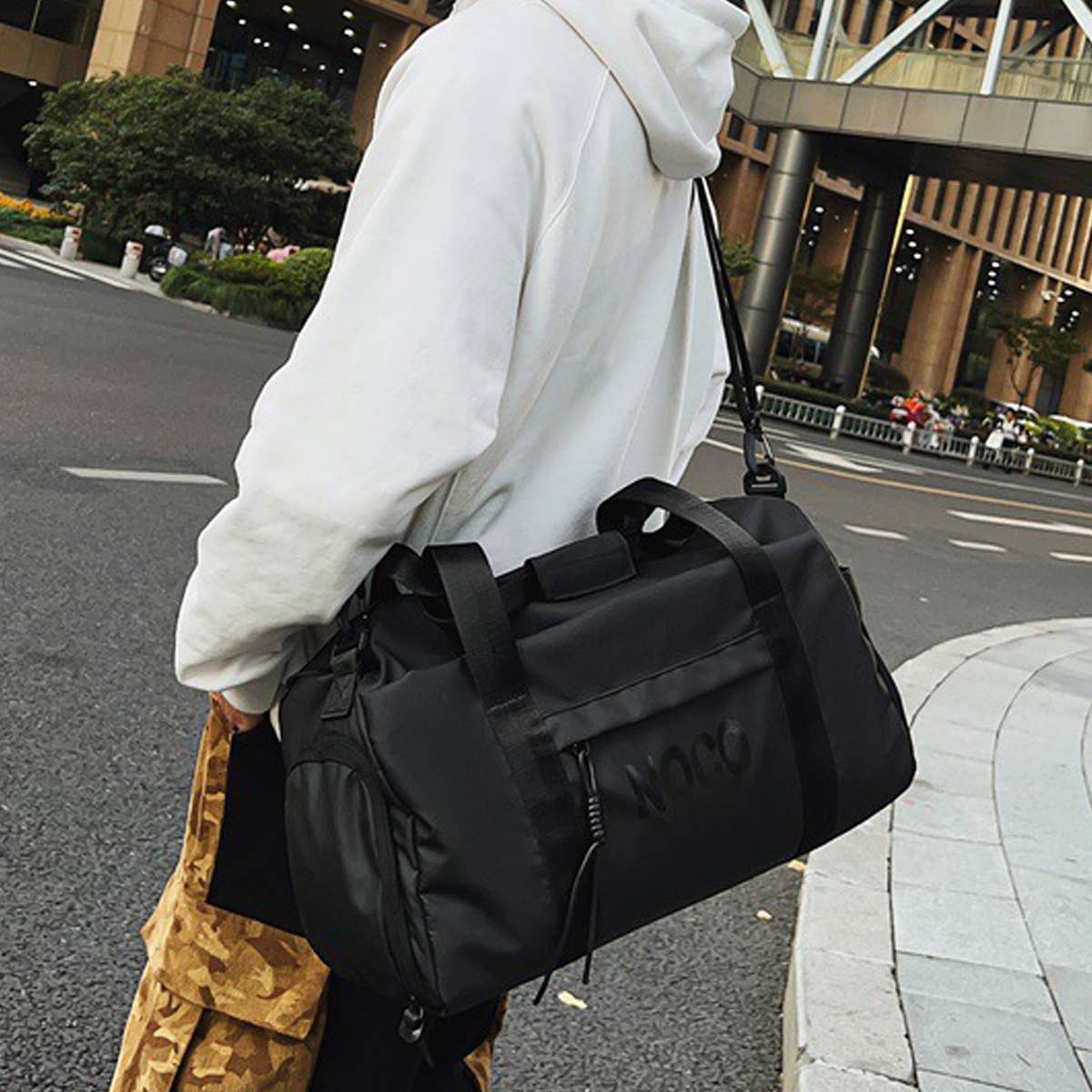 PORTABLE TRAVEL COMMUTER HANDBAG CROSSBODY BAG_CWAB1769