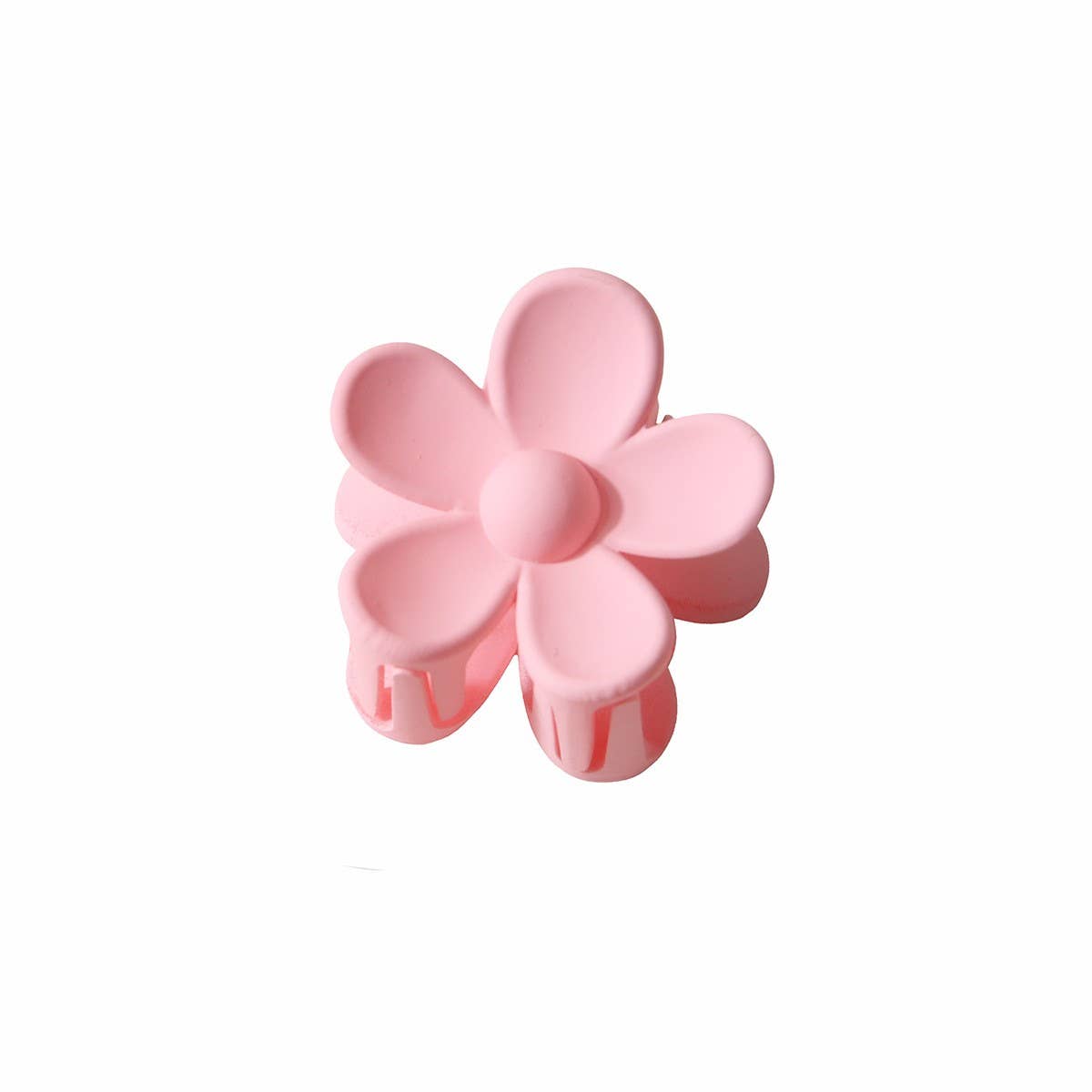 Mini Matte Flower Hair Claw Clip ? Cute Side Clip