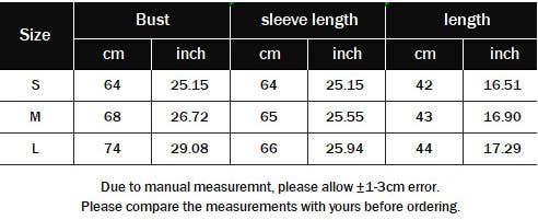 STYLISH CREW NECK LONG SLEEVE SHORT SWEATER