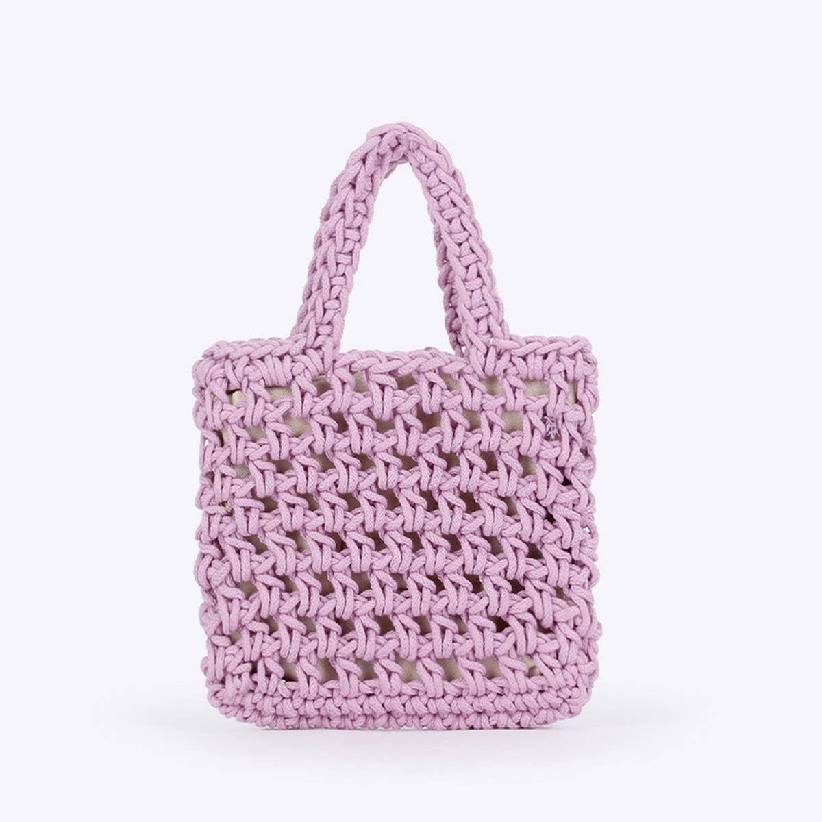 HANDMADE BEACH TOTES WITH MESH LIGHTWEIGHT TRENDY_CWAB4680