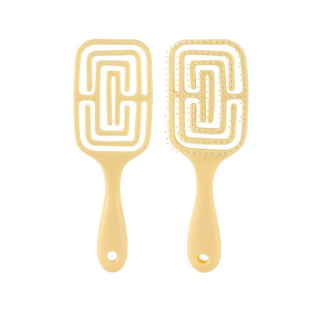 SQUARE HANDLE QUICK-DRYING MASSAGE COMB_CWAHA1878