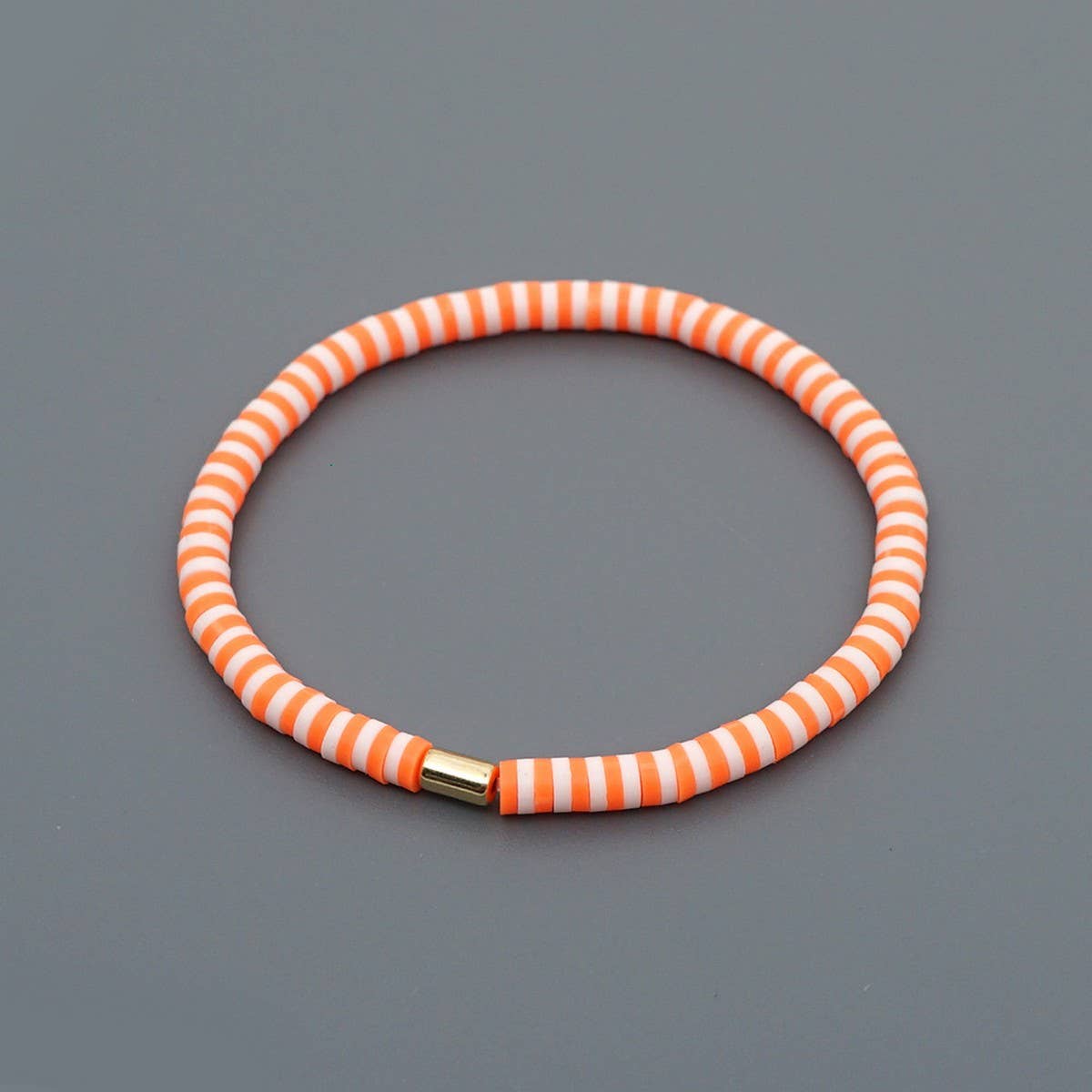 FASHIONABLE MULTI-COLOR SOFT CLAY BEADED BRACELET