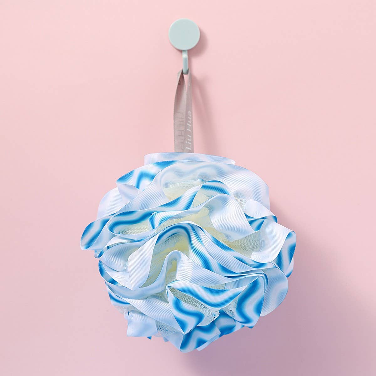BATH POUF SOFT AND COLORFUL BATH BALL_CWMM3365