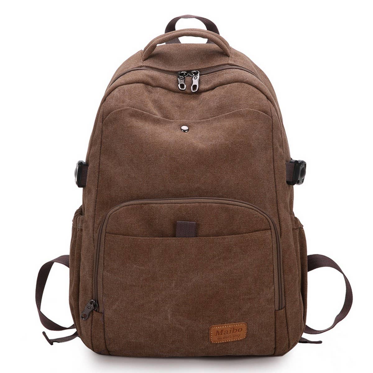CASUAL VINTAGE BACK-TO-SCHOOL CANVAS BACKPACK_CWAB2205