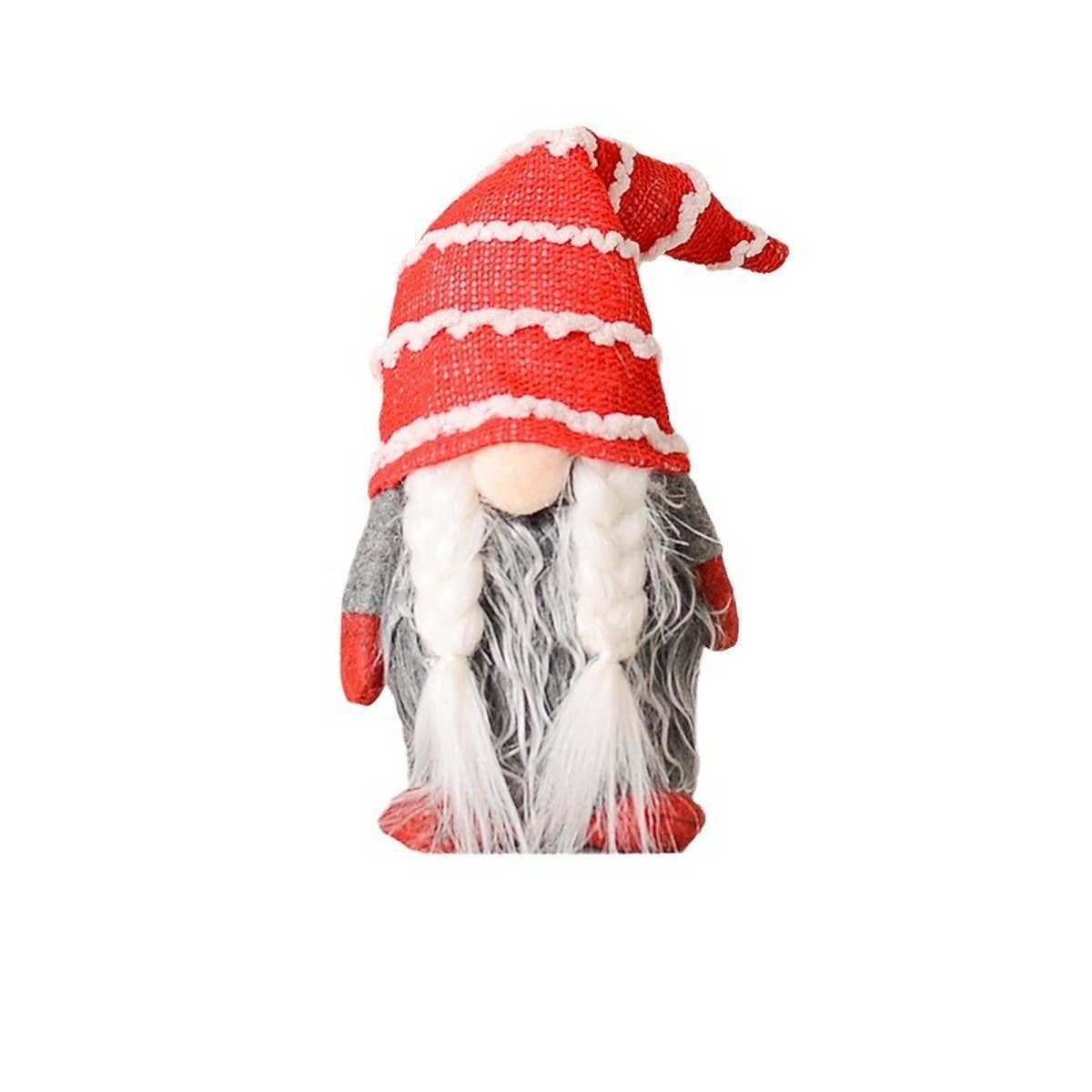 CHRISTMAS DECORATIONS ICE CREAM HAT DWARF FIGURINE