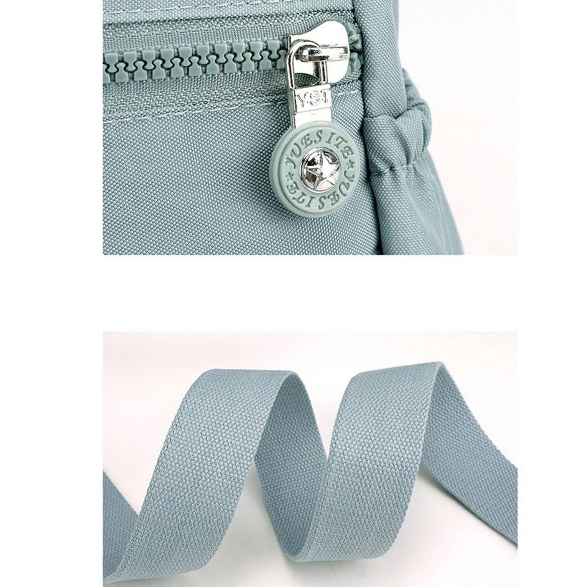 SIMPLE FASHIONABLE NYLON CROSSBODY SHOULDER BAG_CWASC1734