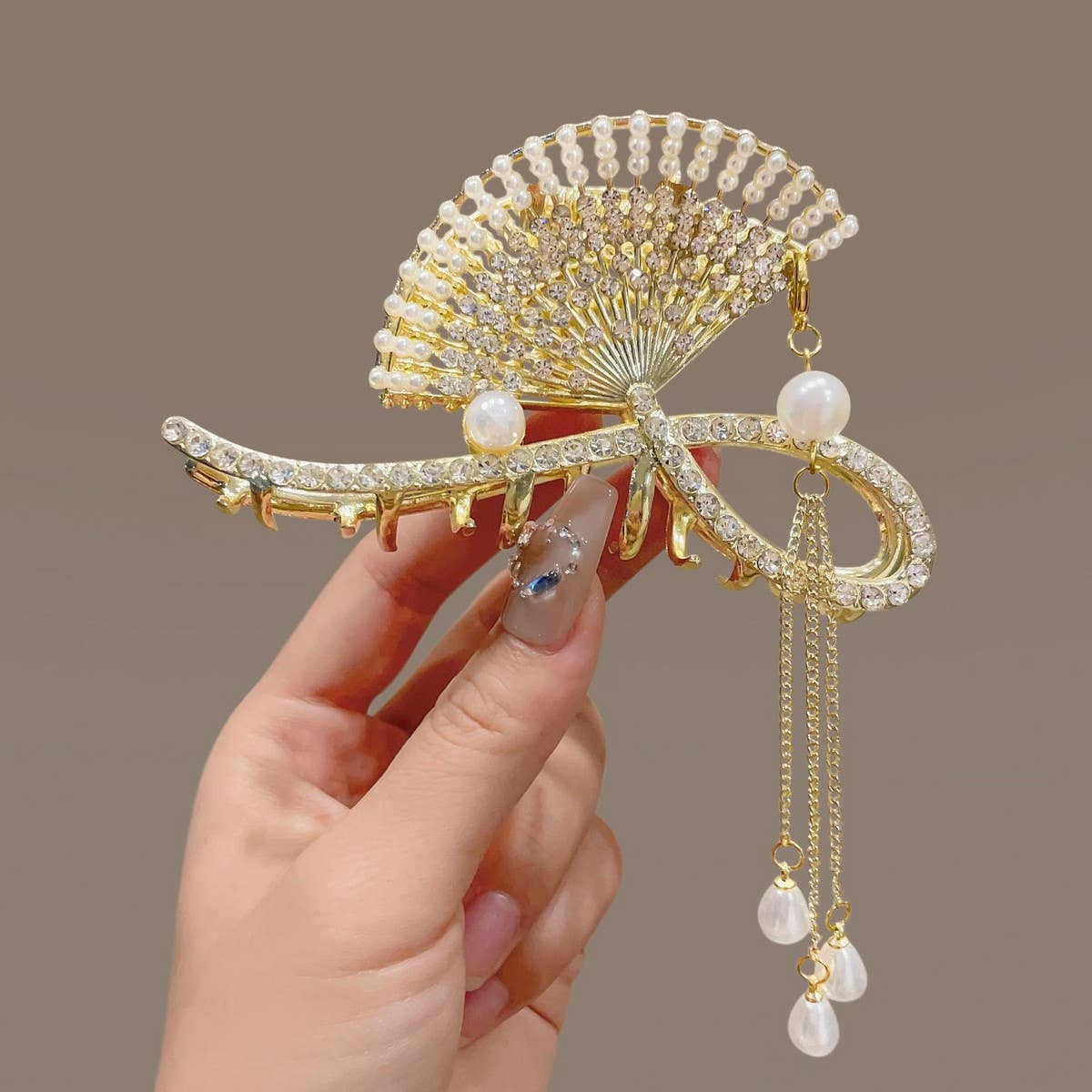 CWMM9290_HIGH-END HAIR CLIP SHARK HAIR CLIP