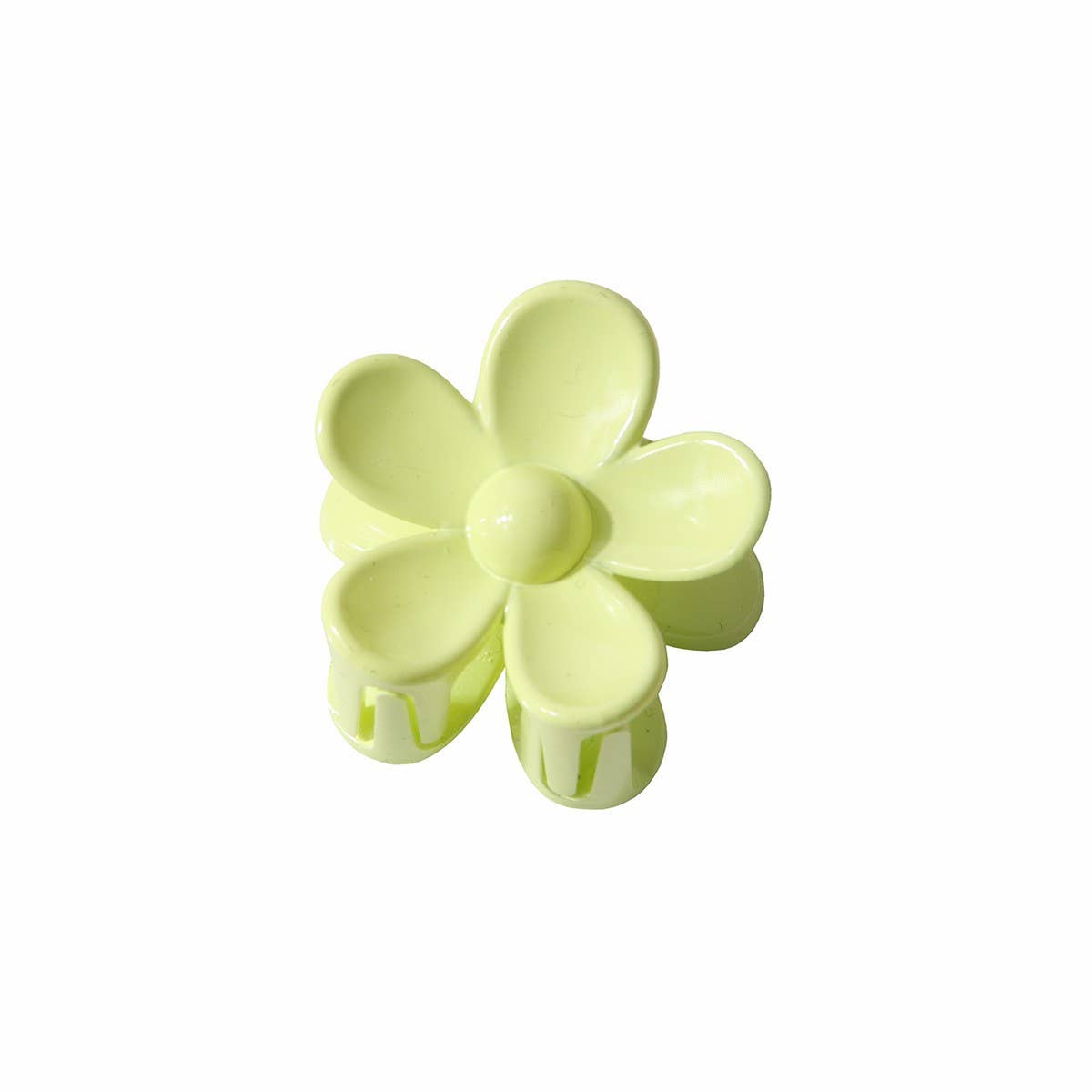 Mini Matte Flower Hair Claw Clip ? Cute Side Clip