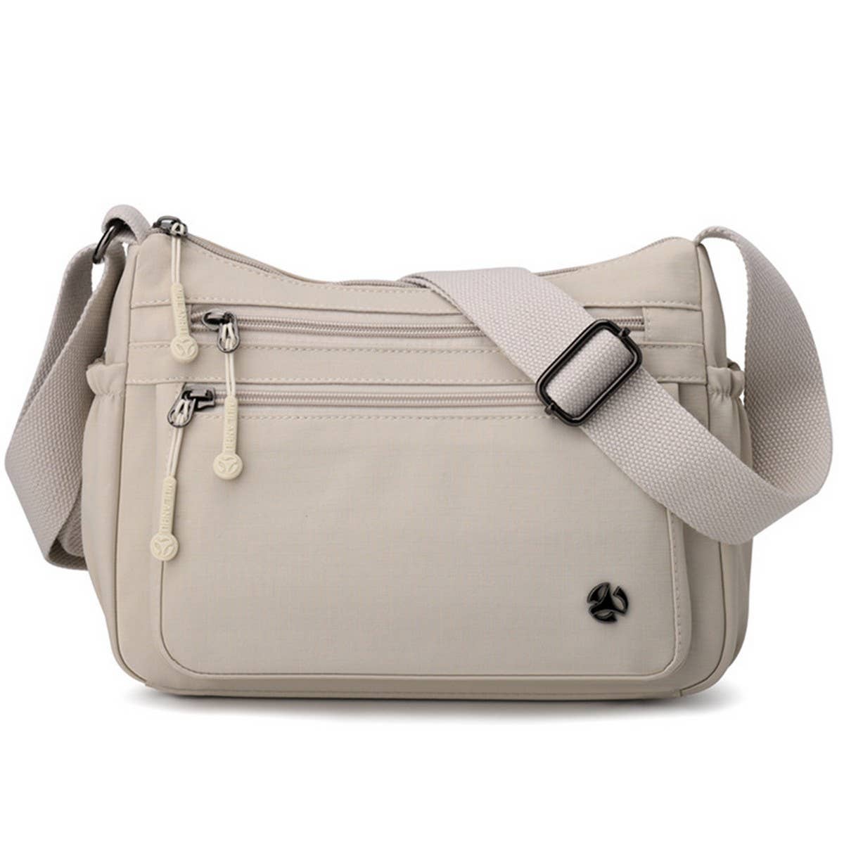 CASUAL SIMPLE MULTI-LAYER NYLON SHOULDER BAG_CWASC1779