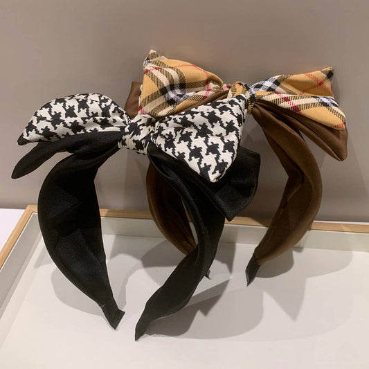 2024 NEW CONTRAST COLOR BOW HEADBAND_CWAHA2567