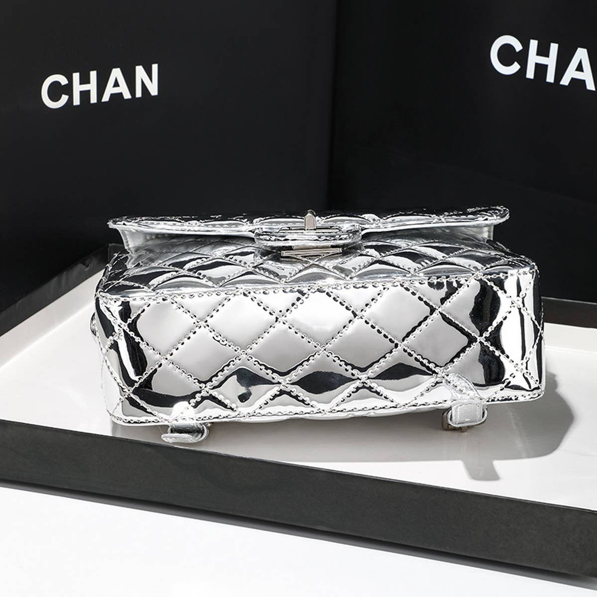STAR DIAMOND CHAIN SHOULDER BAG_CWAB2986