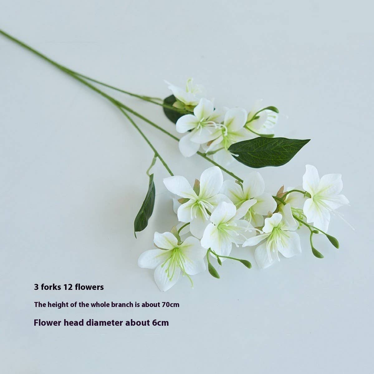 3D Film Jasmine Artificial Flower Table Decor_CWMM6465