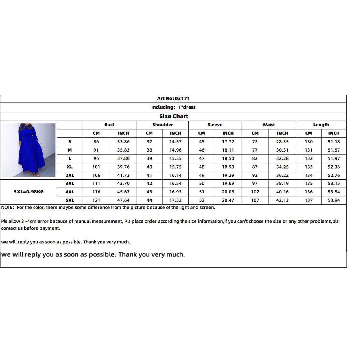 FASHIONABLE AND ELEGANT LACE-UP PLUS SIZE DRESS_CWDMD3654