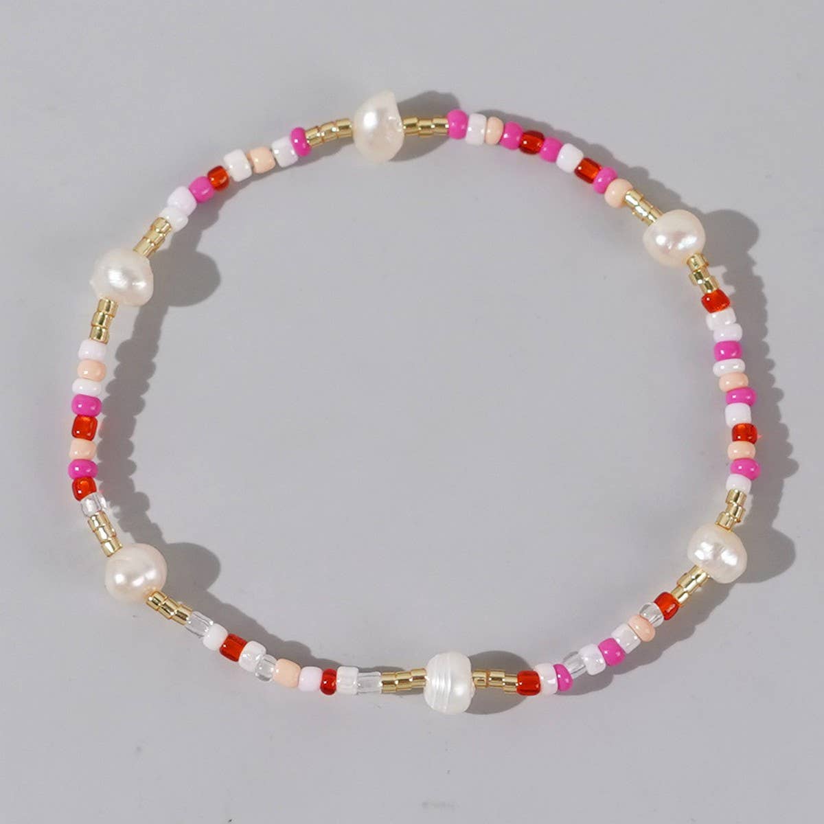 PEARL BRACELET COLORFUL RICE BEADS BRACELET_CWMM3850