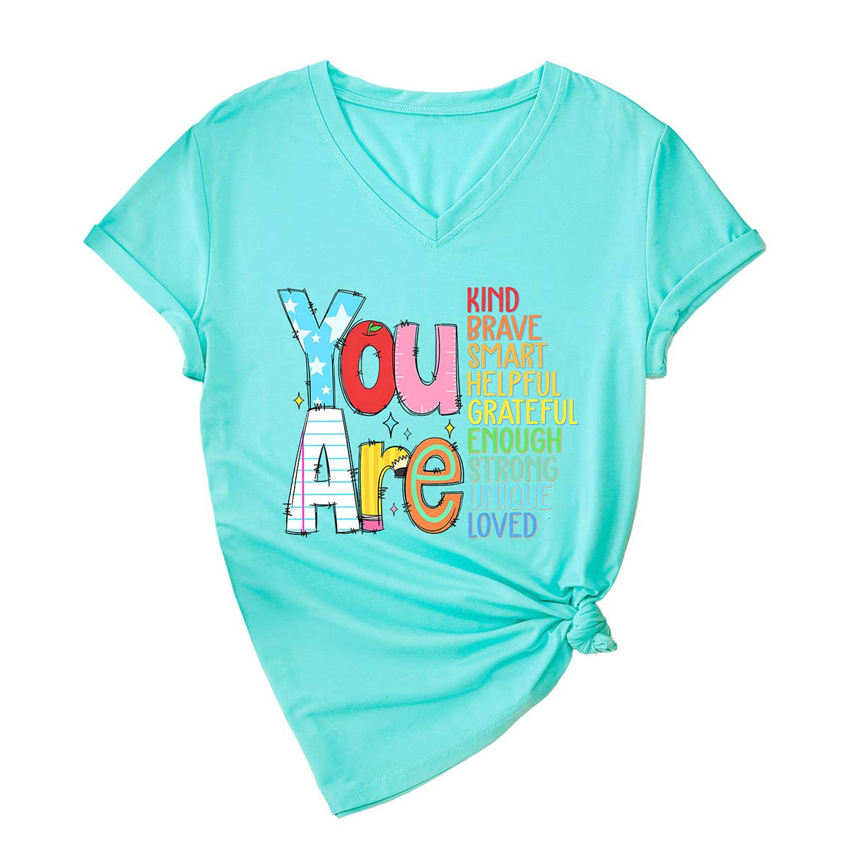 Short-sleeved you are kind brave smart T-shirt