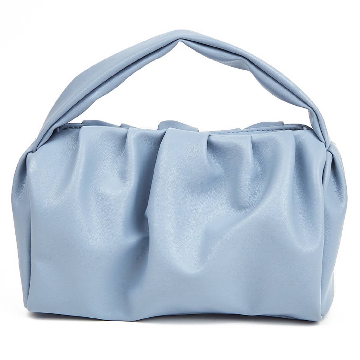 SIMPLE SOLID COLOR COSMETIC BAG HANDBAG_CWAB1832