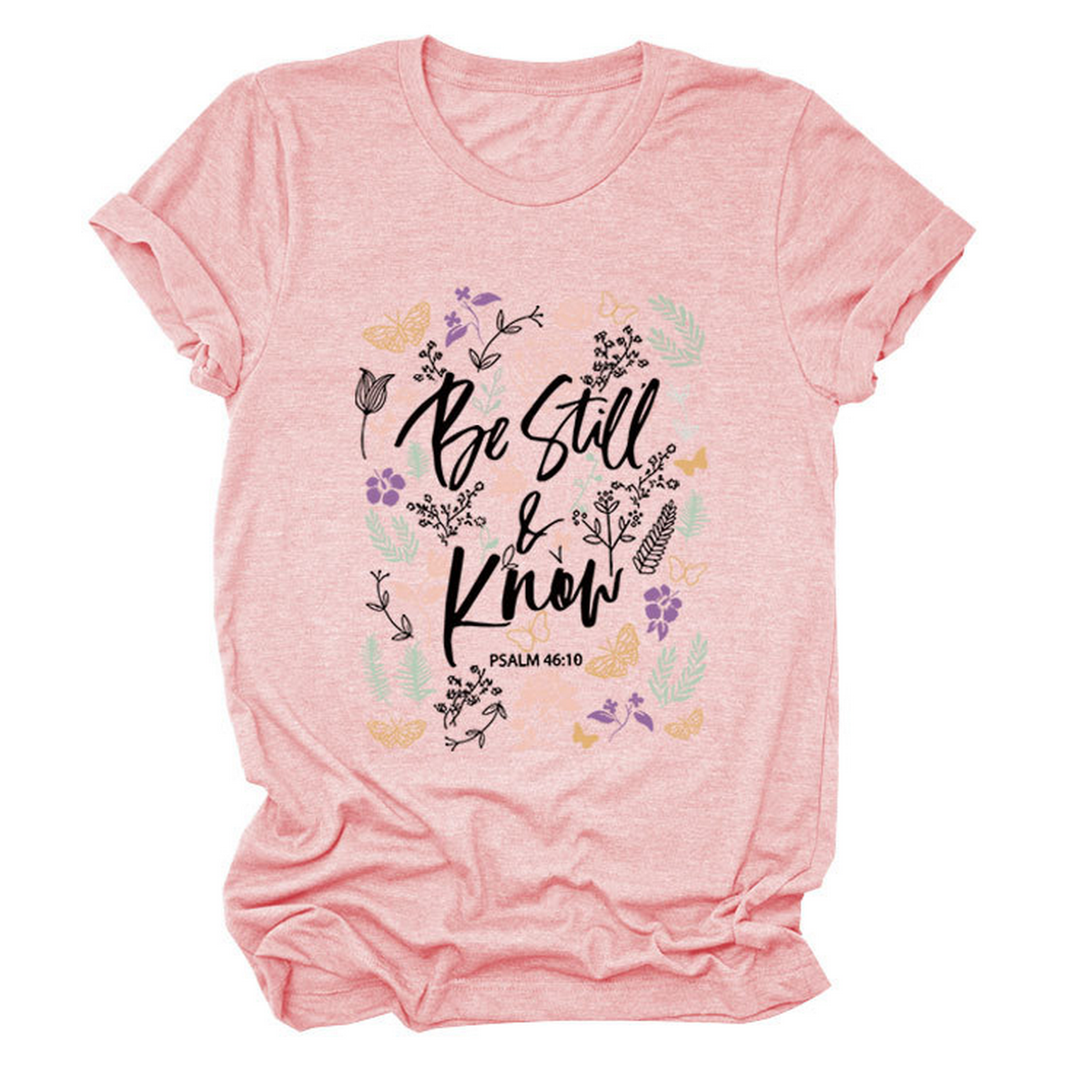 Women??¢s Faith Tee, Be Still and Know_CWTTS1480