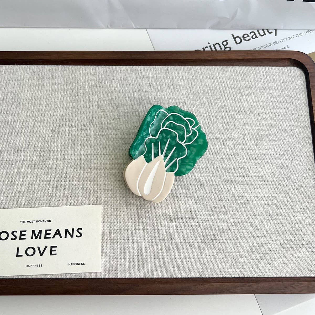 Cute Veggie & Fruit Acetate Claw Clip ? Summer Fun