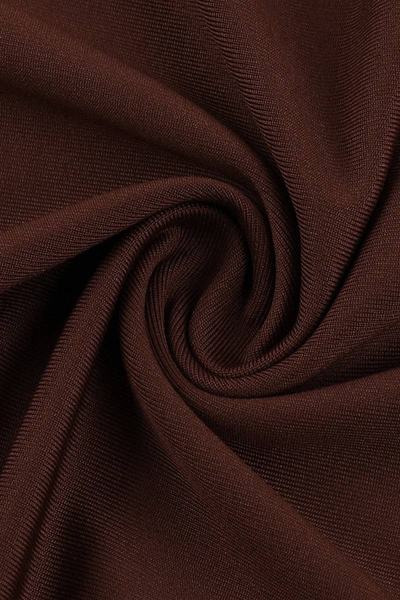 CWDSD6728_SLIM-FIT LONG-SLEEVED LACE HIP-HUGGING MINI DRESS