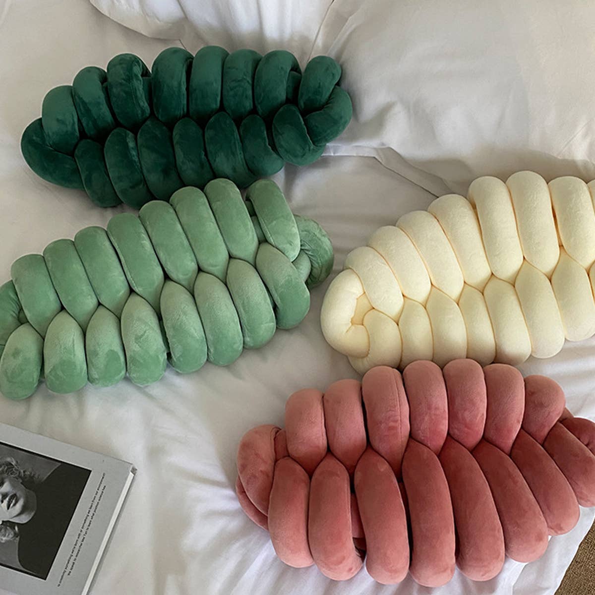 CATERPILLAR WOVEN PILLOW CUSHION_CWMM0860