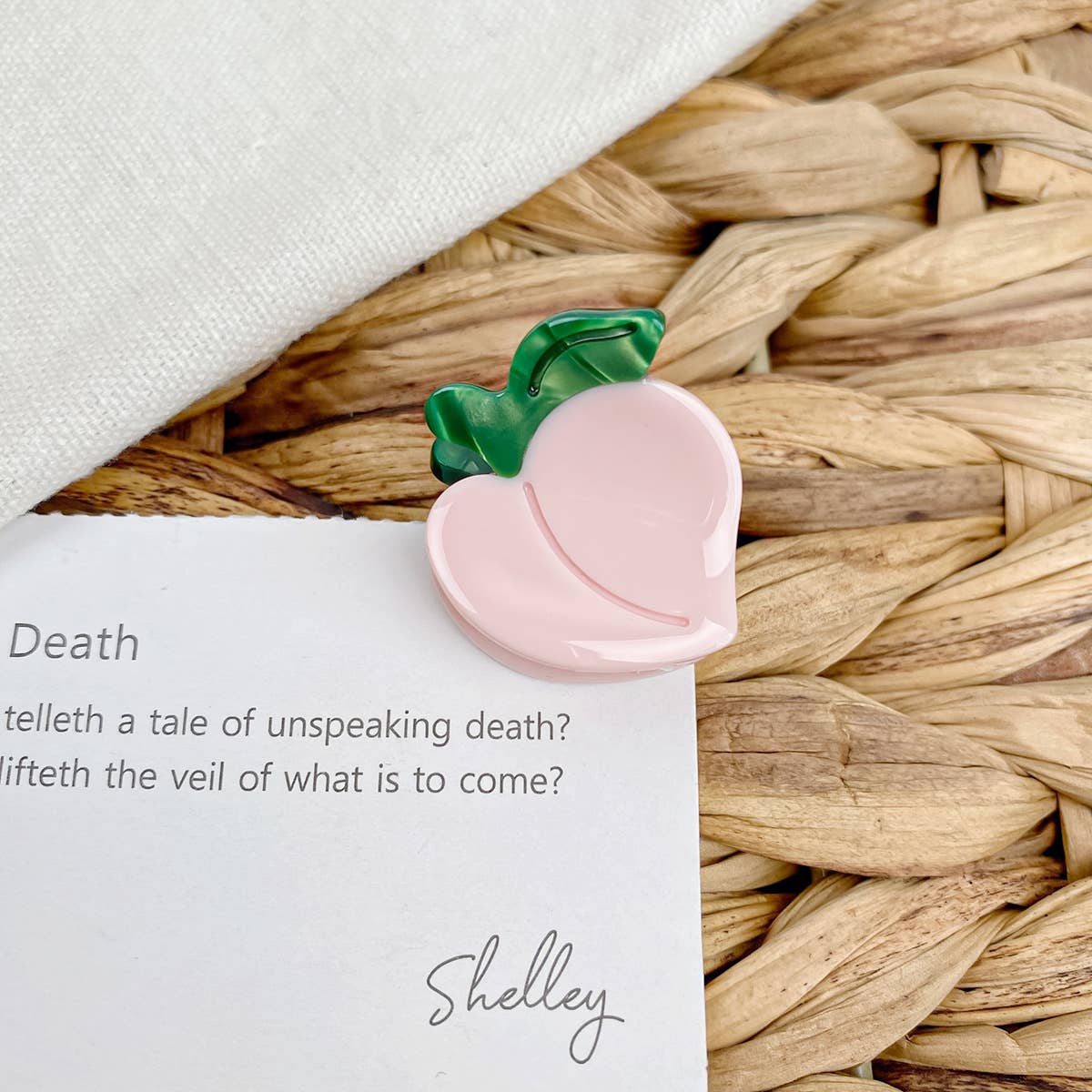 Mini acetic acid grab clip Cute fruit hair clip