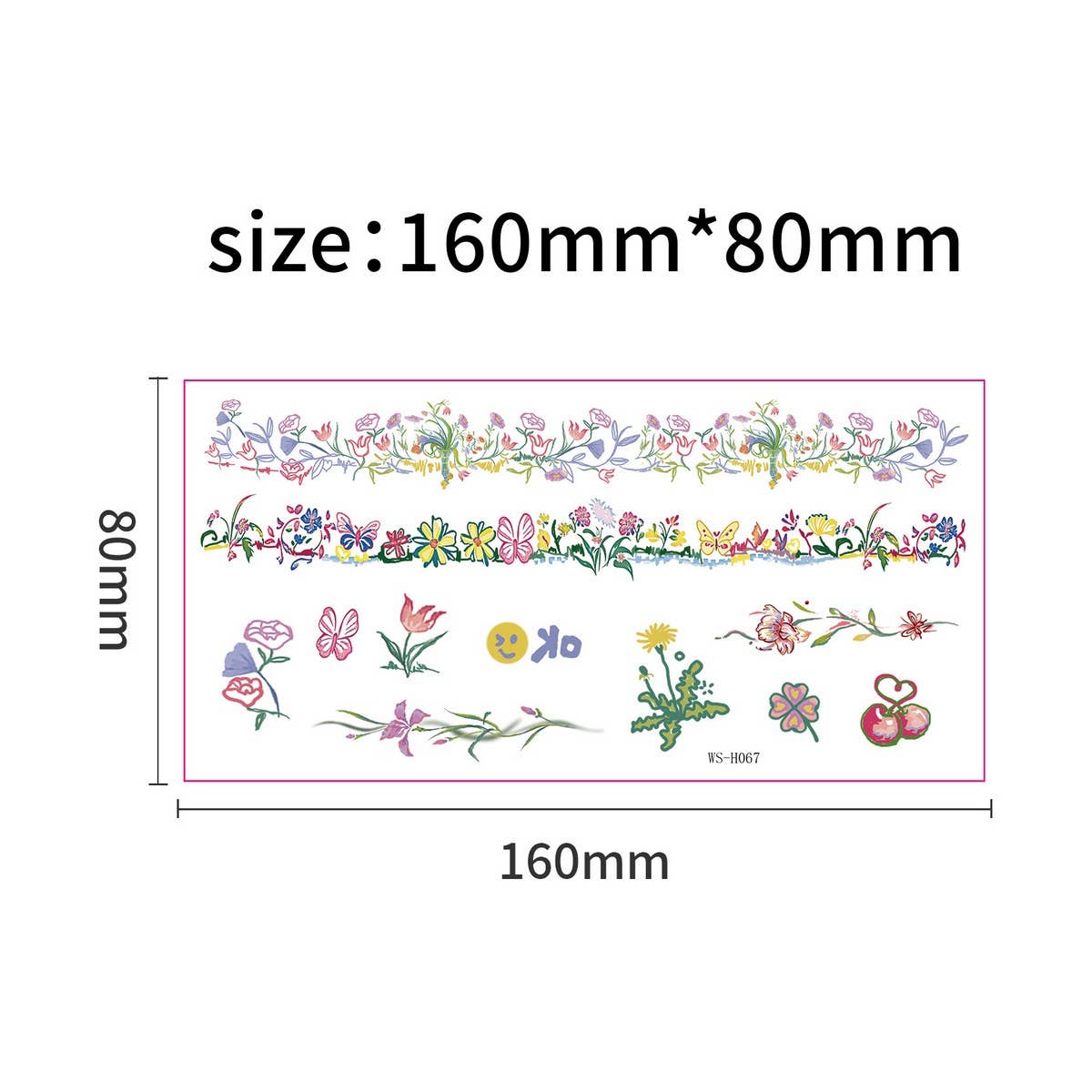 Cute Band Tattoo Stickers ? Waterproof for All