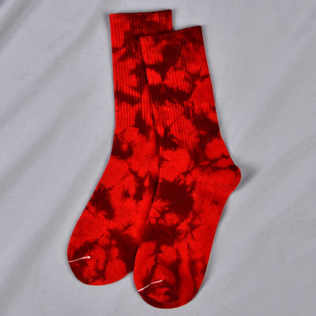TIE-DYED STREET SKATEBOARD SOCKS