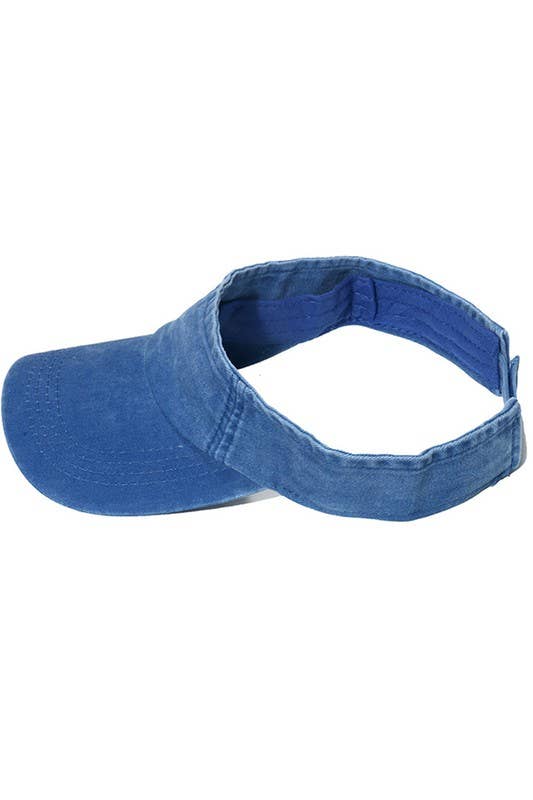 VINTAGE LIGHTWEIGHT DAILY SUN CAP VISOR_CWAH0014