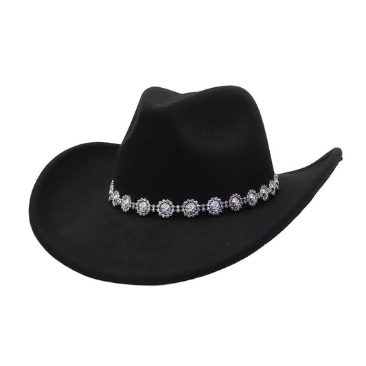 Men & Women  Felt Cowboy Fedora Western_CWAH04431