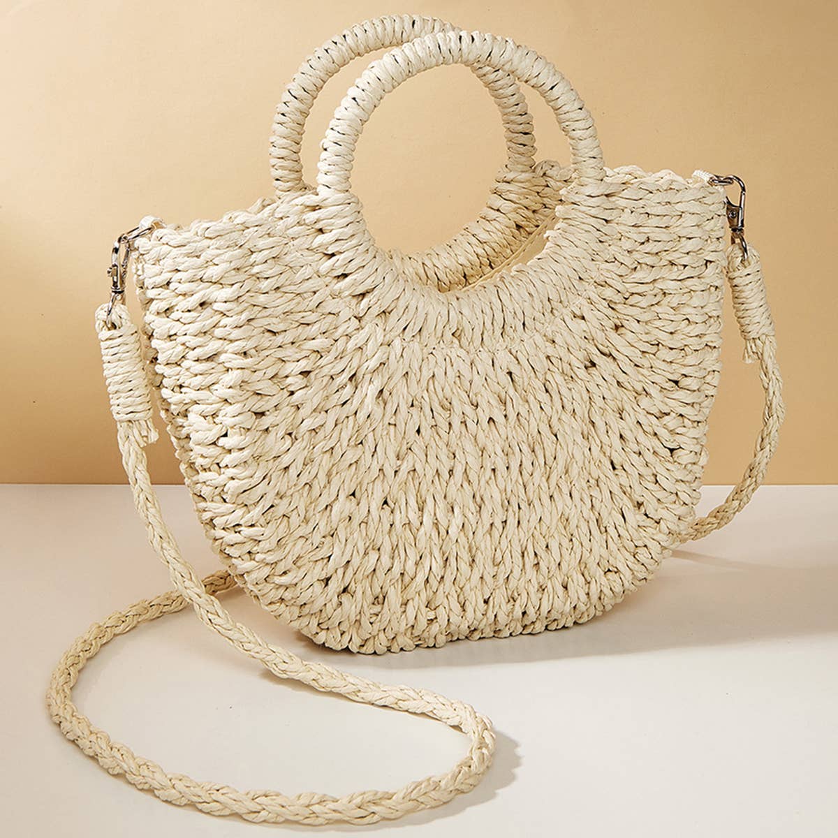 Small Crossbody Bag, Straw Bags For Women_CWAB0804