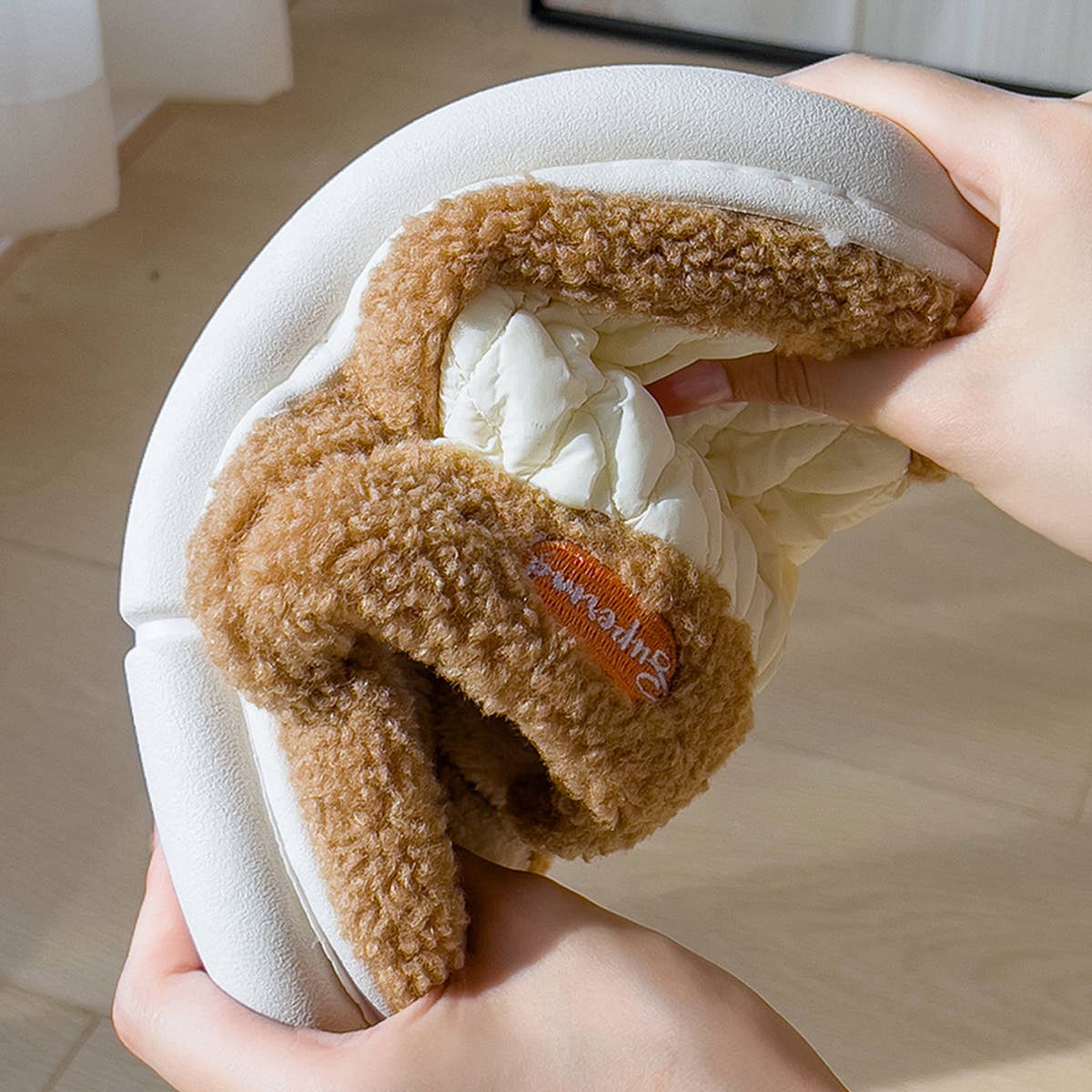 WINTER SLIPPERS WARM CUSHIONED SLIDES HOUSE SHOES_CWSHS0299
