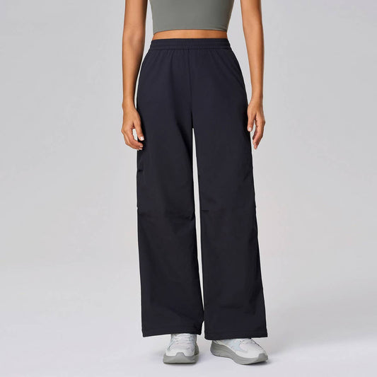 Women's Quick-Dry Wide-Leg Drawstring Pants