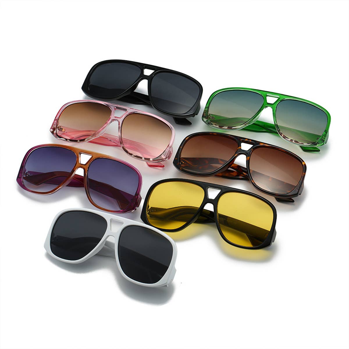 NEW LOW TEMPLE DESIGN SUNGLASSES