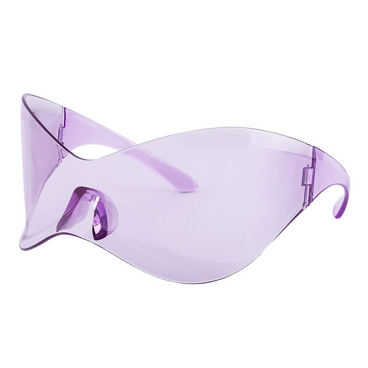 LARGE FRAME SUNGLASSES FRAMELESS CYCLINGSUNGLASSES