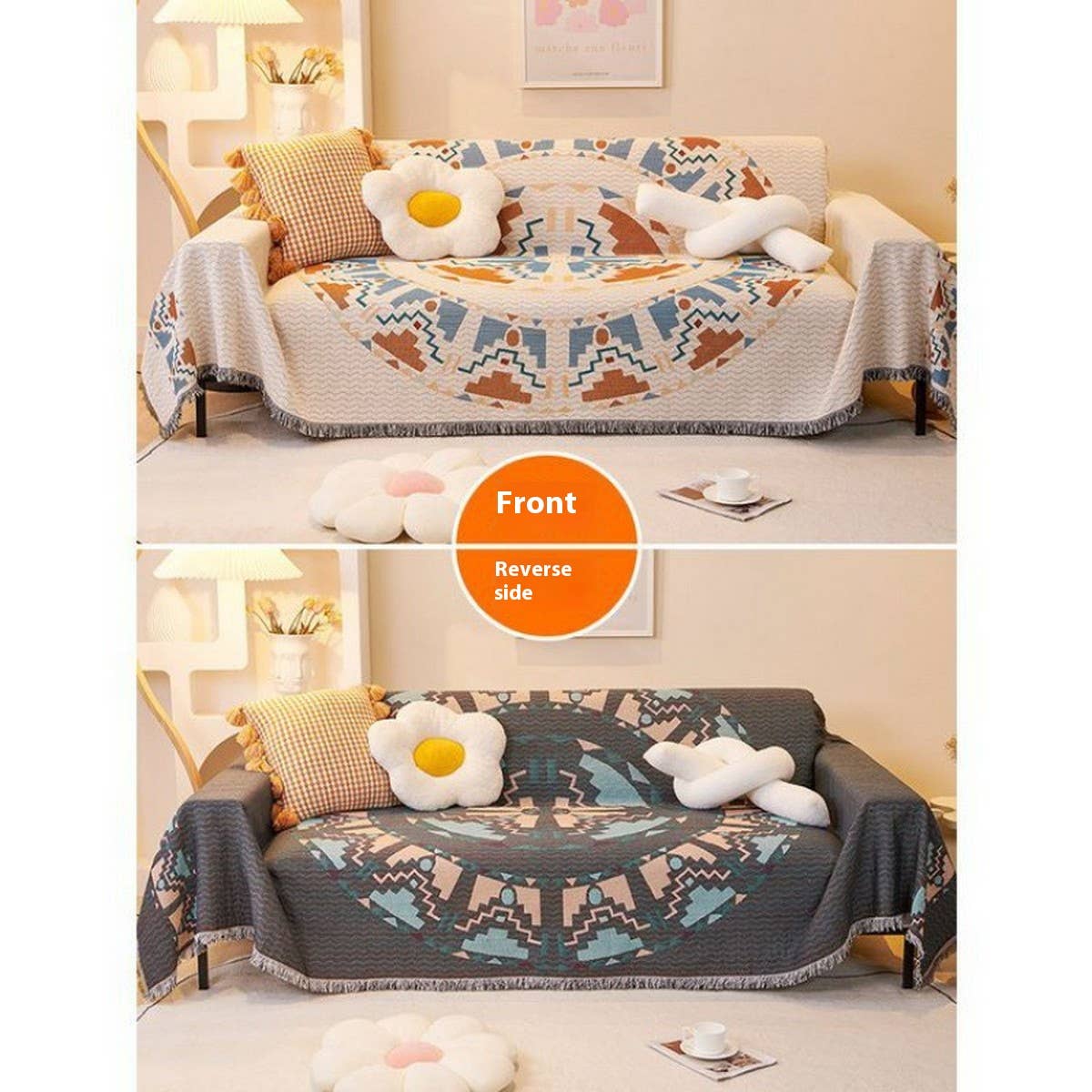 Sofa Throw Blanket for Couch, Chair & Picnic_CWMM9644