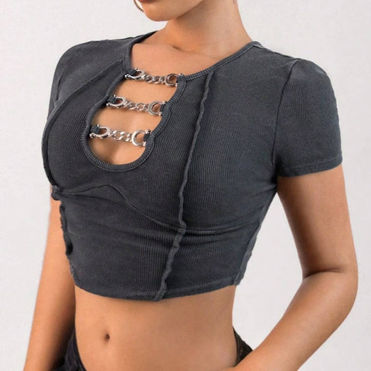 Solid-color slimming vest with a sense of design