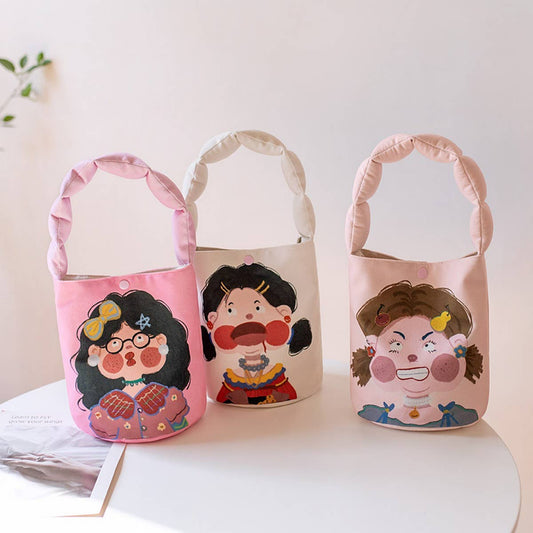 Cozy Padded Bucket Bag ? Kids Handbag_CWAB5607